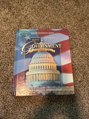 Glencoe United States Government Textbook - Red, Blue, White